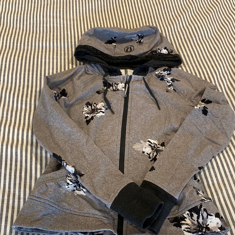 Size 8 Lululemon Floral Hoodie